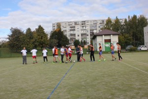 Šeštadienį gimnazijos stadione įvyko futbolo turnyras Šeštadienį gimnazijos stadione įvyko futbolo turnyras