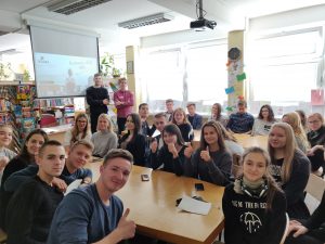 Gimnazistų susitikimas su tarptautinių studijų koordinatoriais Gimnazistų susitikimas su tarptautinių studijų koordinatoriais