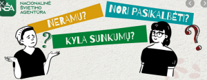 Neramu? Nori pasikalbėti? Kyla sunkumų? Neramu? Nori pasikalbėti? Kyla sunkumų?
