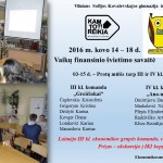 Vaikų finansinio švietimo savaitė 2016 Viktorina