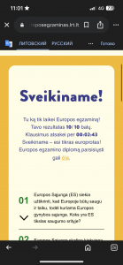 Europos egzaminas Europos egzaminas